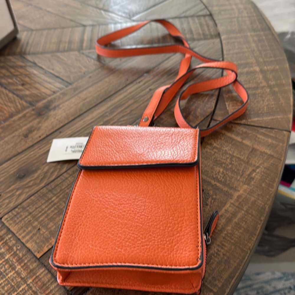 International Concepts Mini Crossbody Bag - Orange